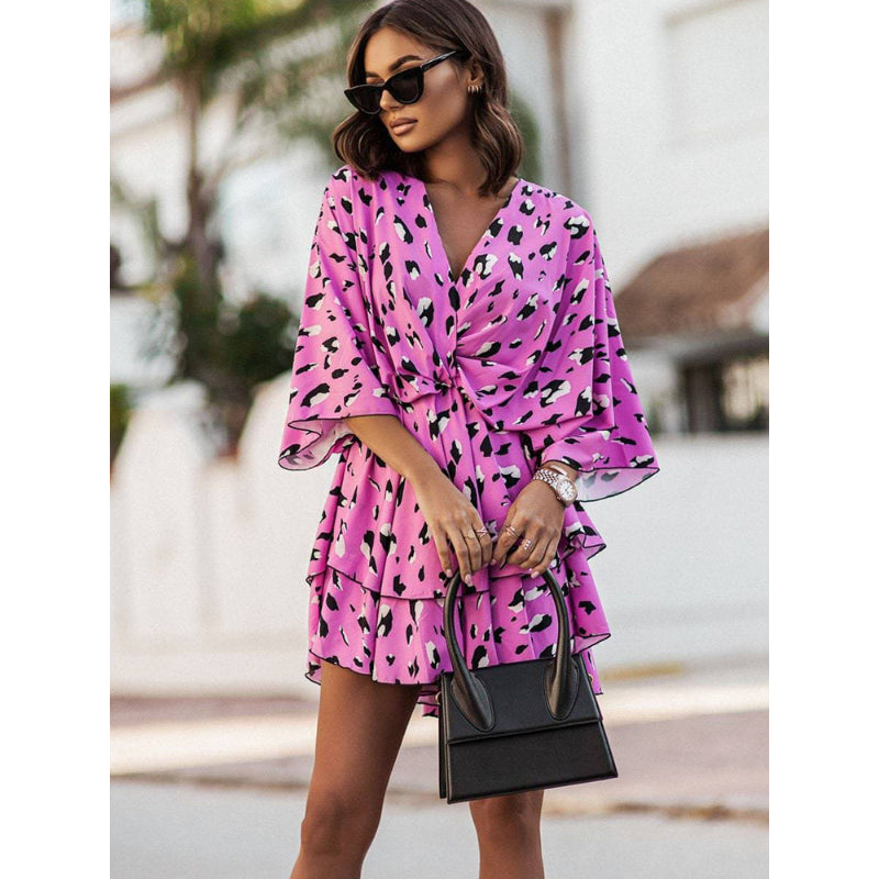 Valeria – Bohemian Blumen-Minidress