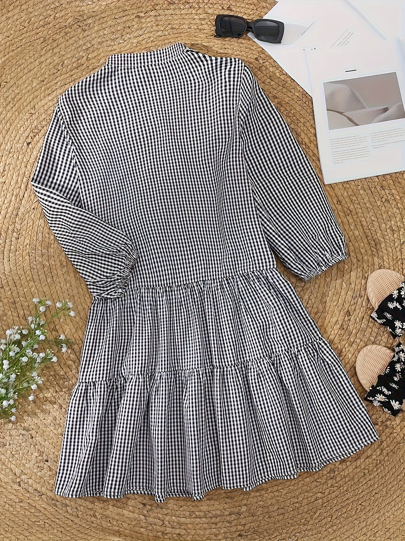 Rose Gestreiftes Kleid