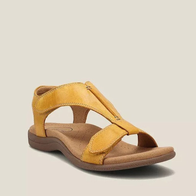 Nora | Komfortable Arch Leder Sandalen