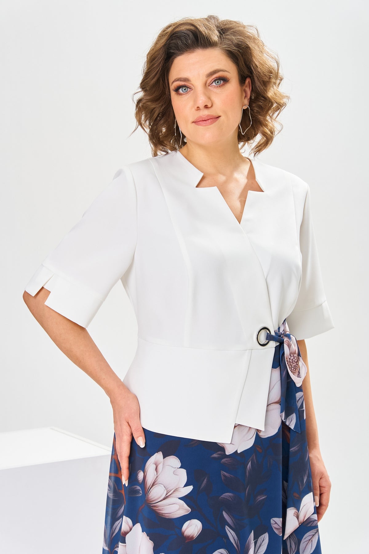 Logan™ | Premium Kleid aus Baumwolle und Seide
