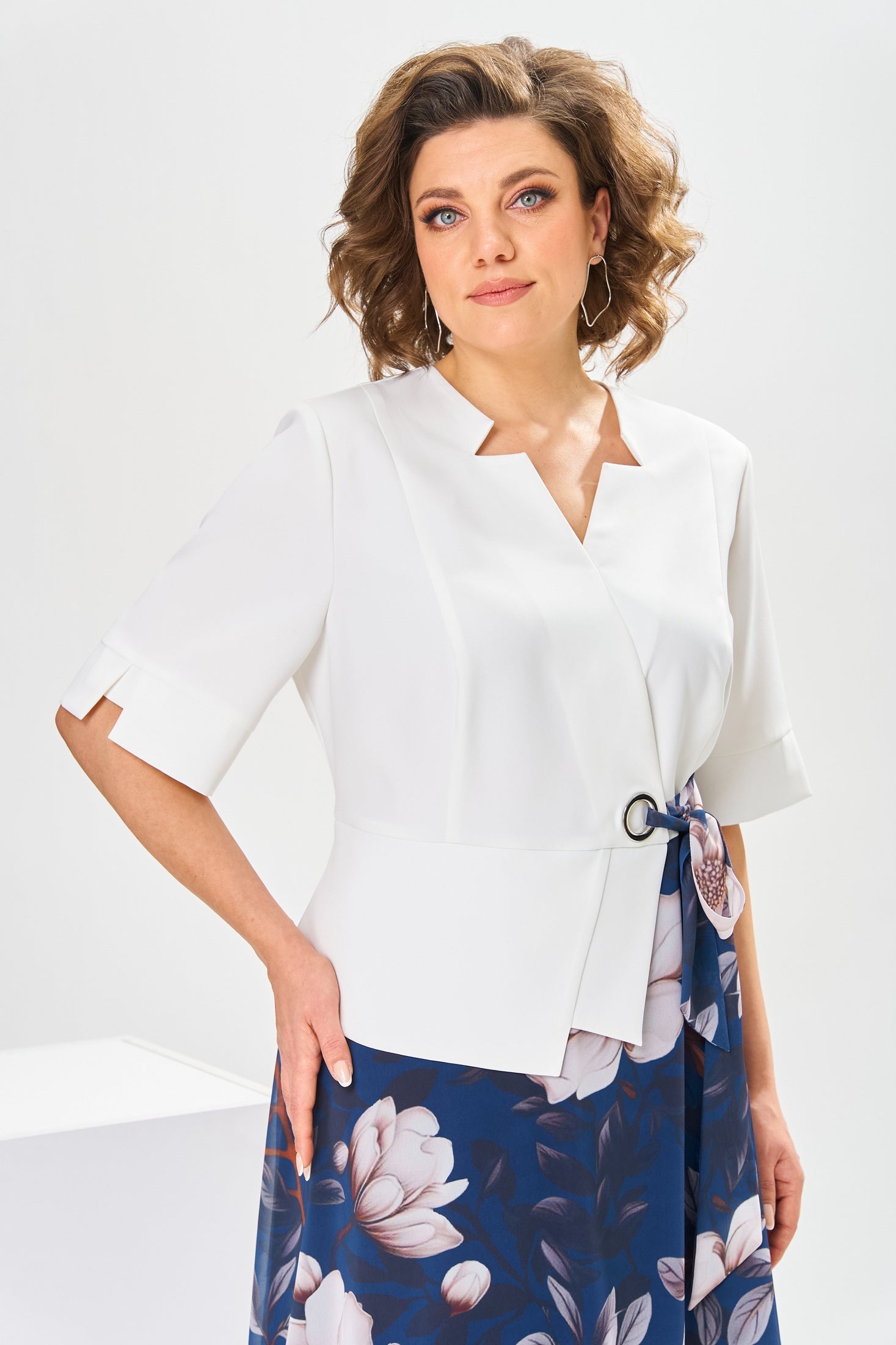 Logan™ | Premium Kleid aus Baumwolle und Seide