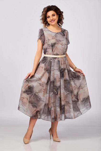 Indah | Klassisches Charm Kleid