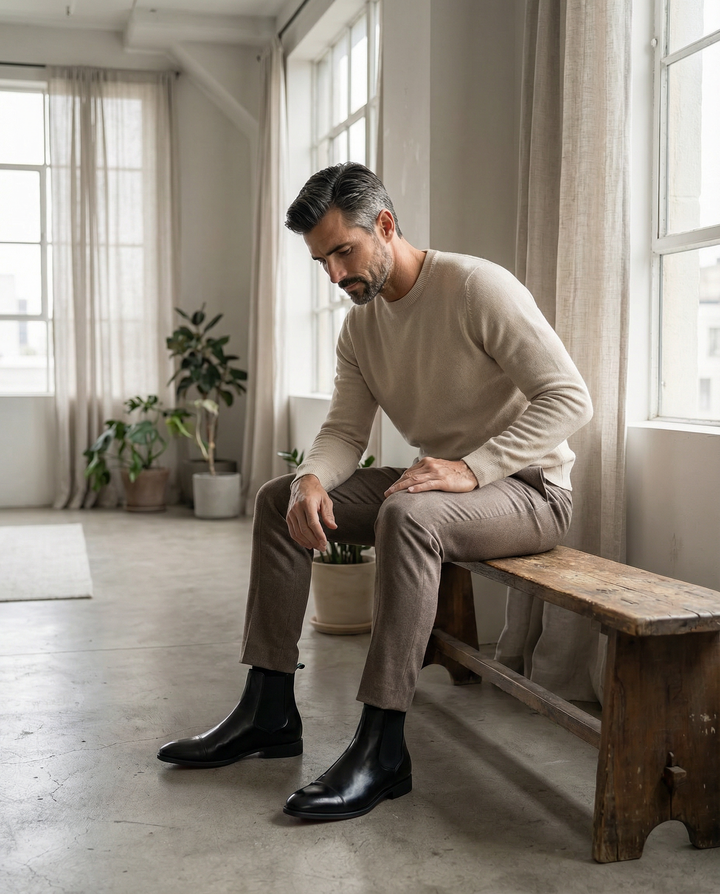 Tiberio™ | Elegantes Chelsea Boot Design