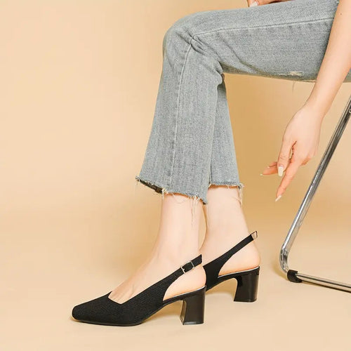 Mila – Extra bequeme Sommerschuhe mit Absatz