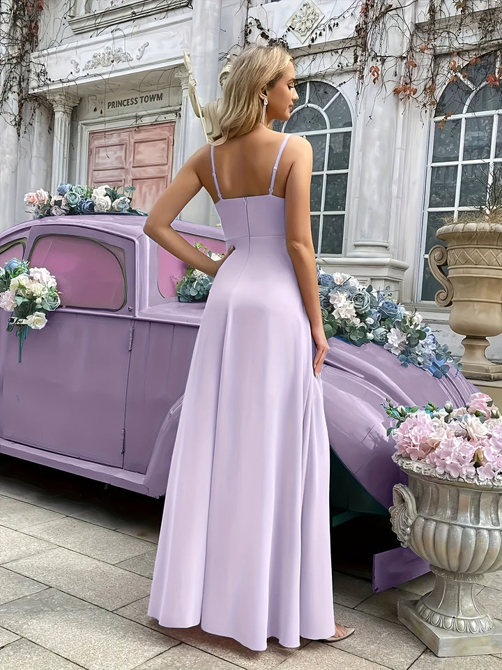 Isla | Ein-Schulter-Kleid mit Raffungen