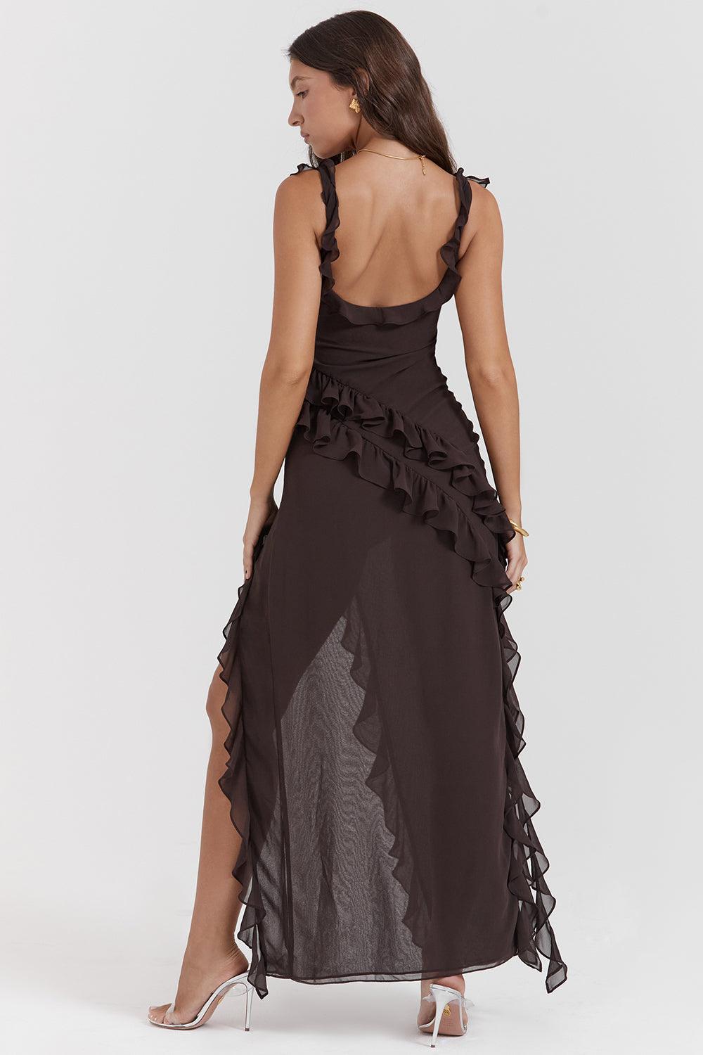 Venara™ | Kleid mit hohem Schlitz