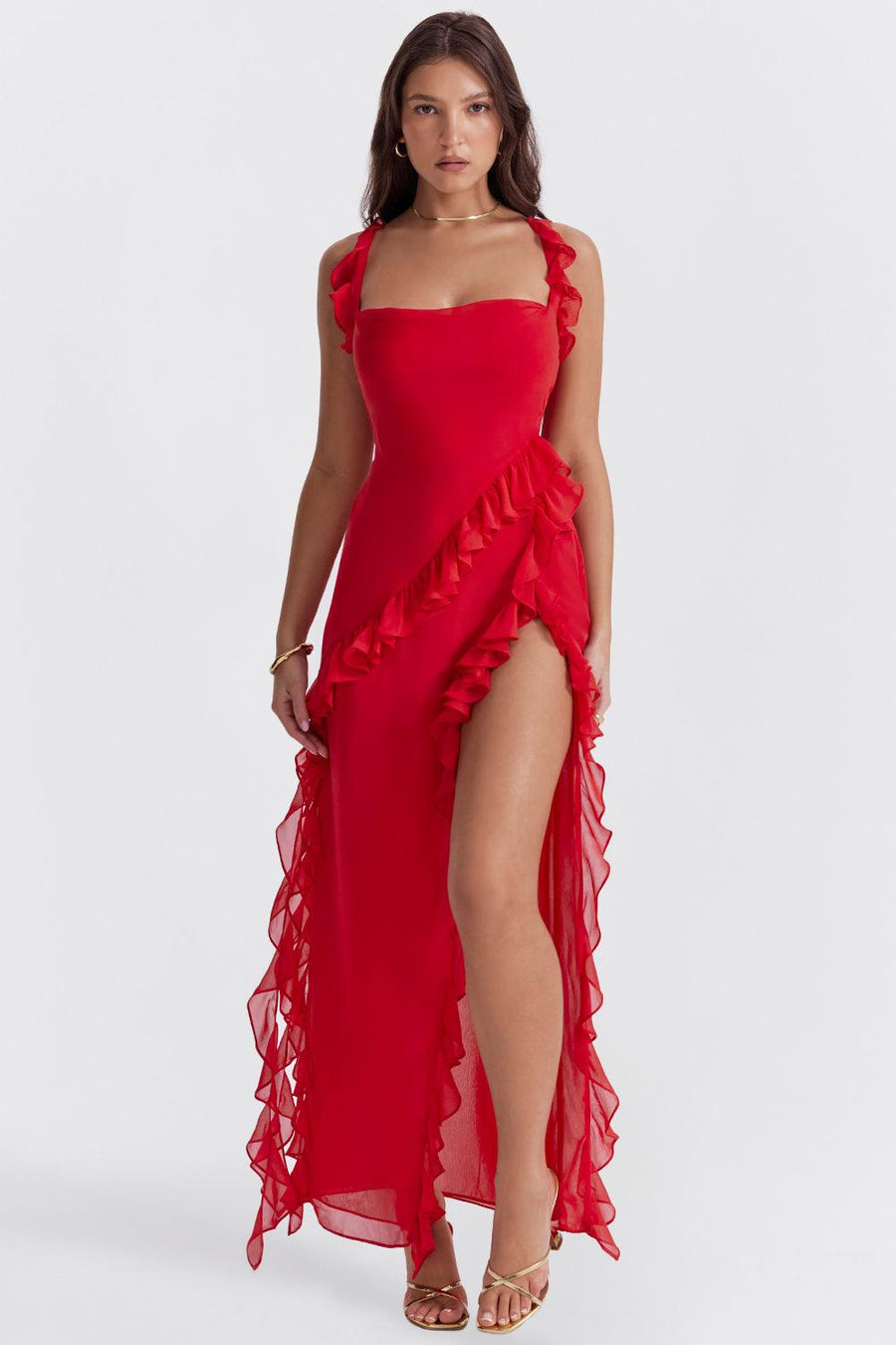 Venara High-Slit Dress