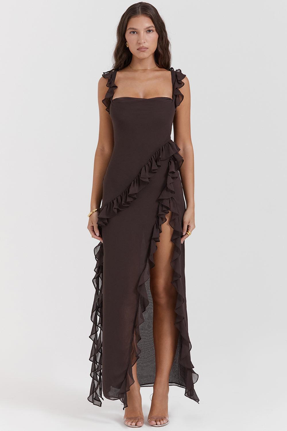 Venara™ | Kleid mit hohem Schlitz