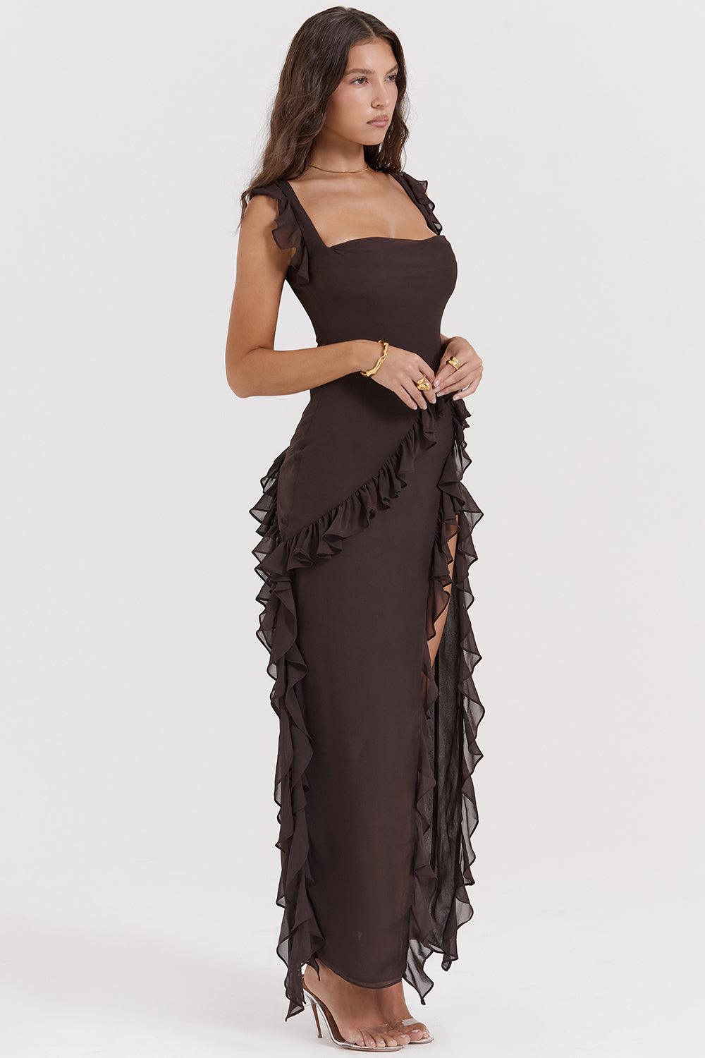 Venara™ | Kleid mit hohem Schlitz