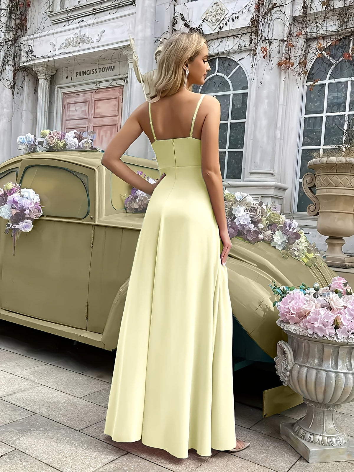 Isla | Ein-Schulter-Kleid mit Raffungen