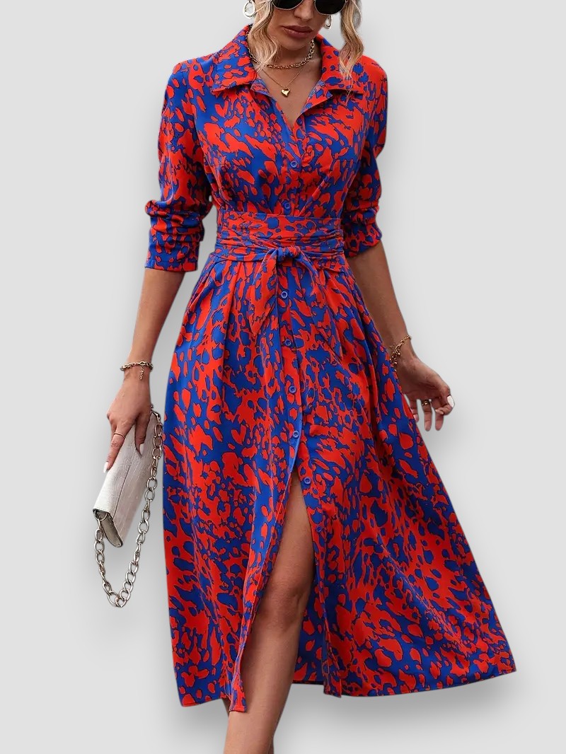 Francesca | Kleid mit V-Ausschnitt