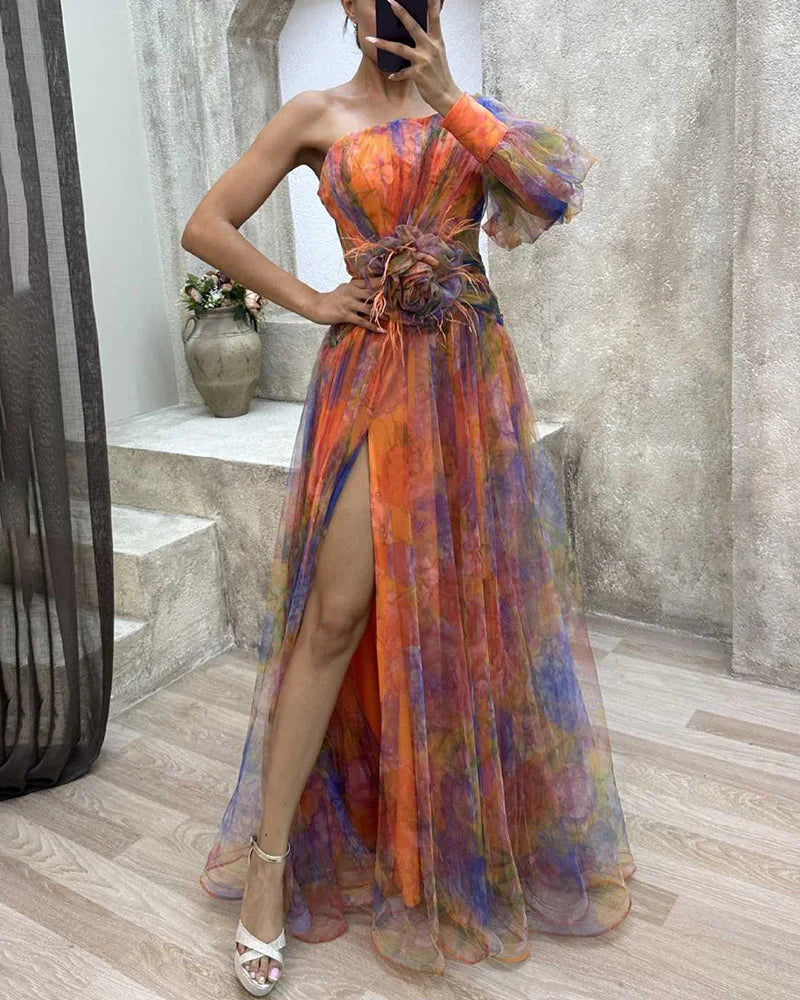 Kehlani Long-Sleeve Dress