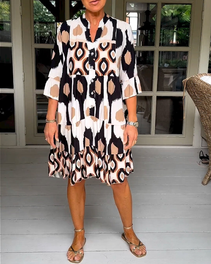 Frances – Freizeitkleid mit halbem Ärmel