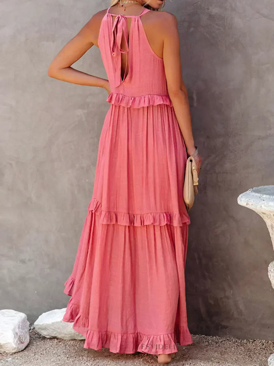 Sarah Maxi Dress Halter