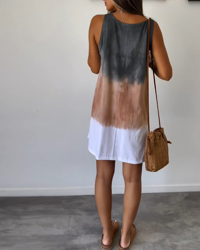 Rosalie | Luxuriöses ärmelloses Freizeitkleid
