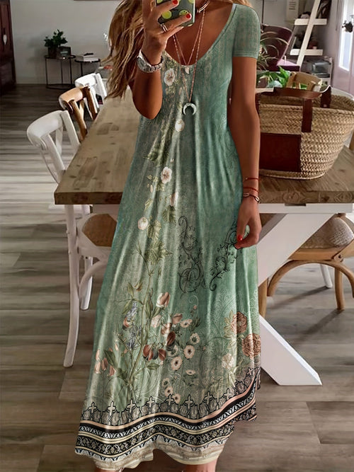 Jessamine – Maxikleid mit Blumenmuster