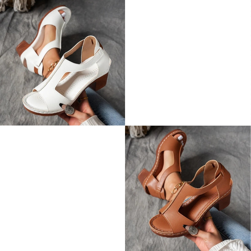 Pennylane | Orthopädische Damen Sandalen Blockabsatz