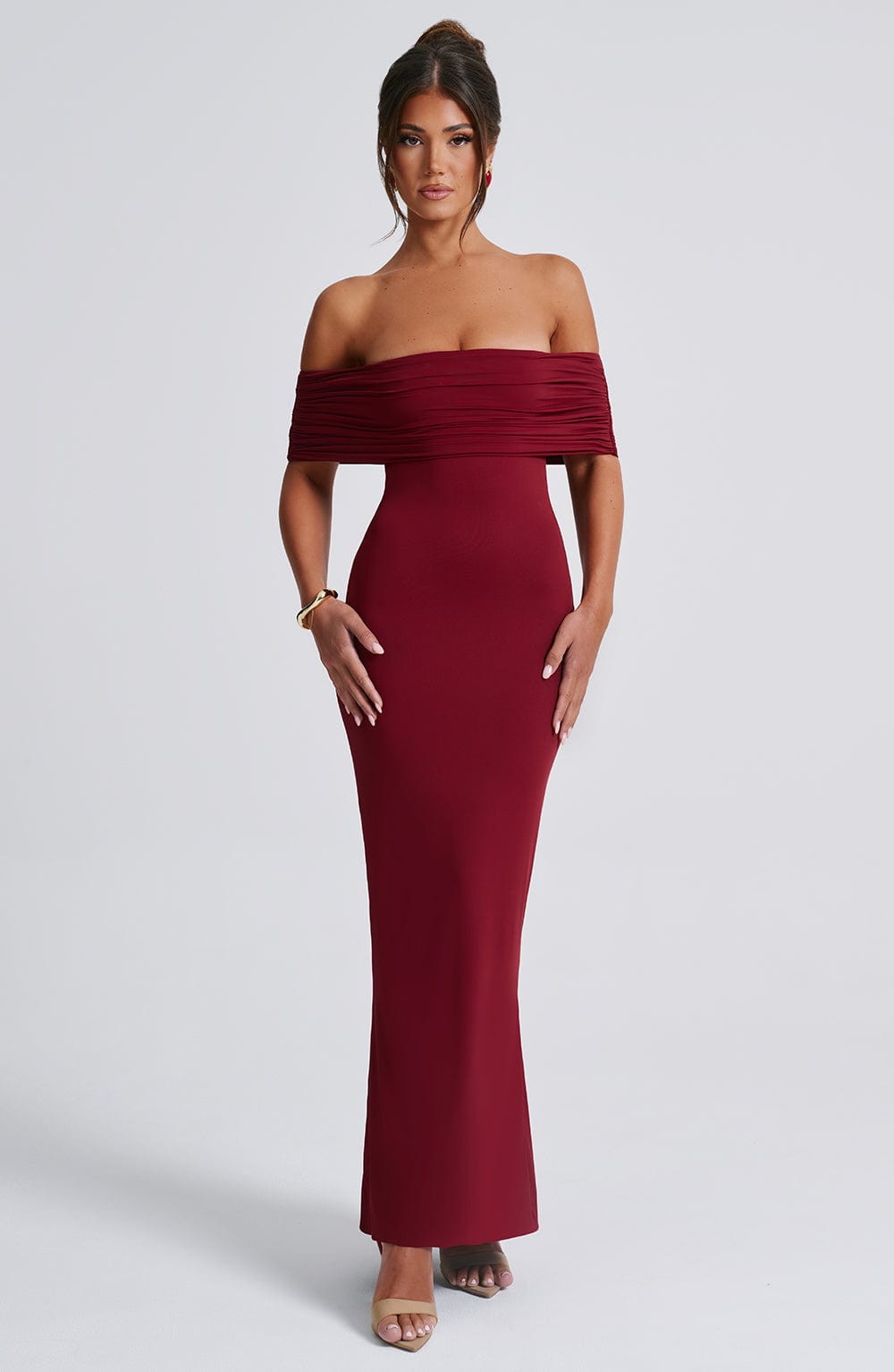 Isadora™ | Off-Shoulder Maxikleid