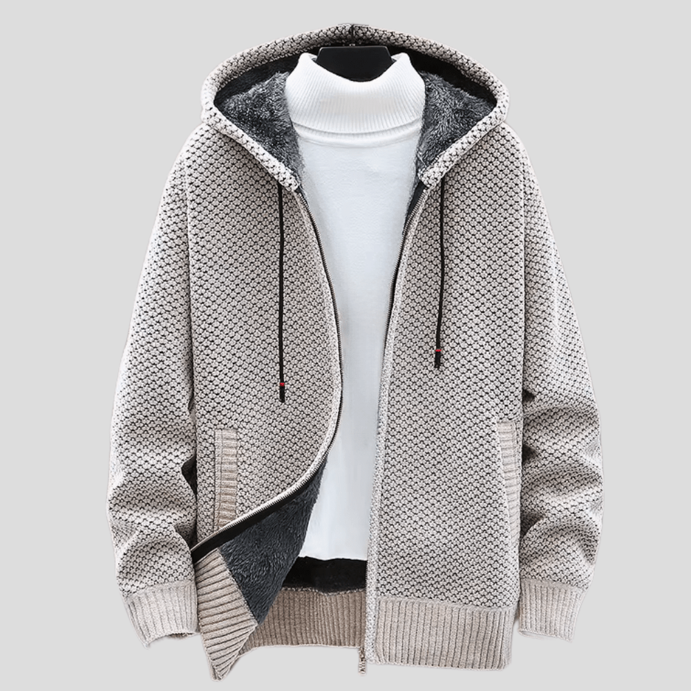 Alaric™ | Heritage Strick Zip-Hoodie