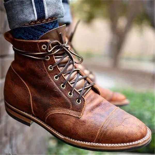 ANGELINI™ | Leder Stiefeletten