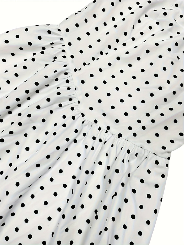 Vivienne Punkte Halter Minikleid