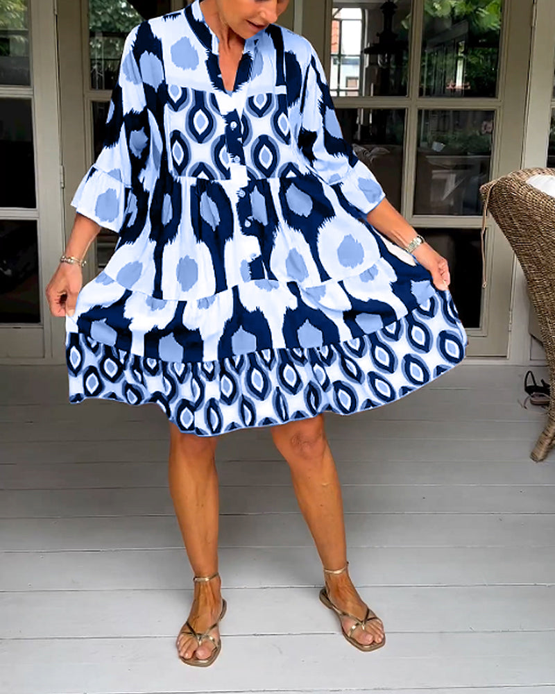 Frances – Freizeitkleid mit halbem Ärmel