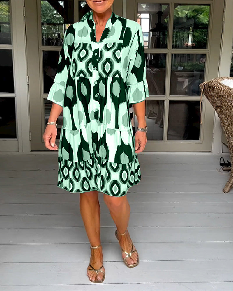 Frances | Freizeitkleid mit halbem Ärmel