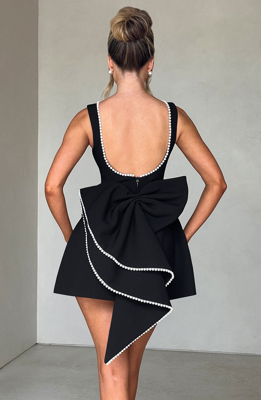 Gliona Pearl-Detail Dress