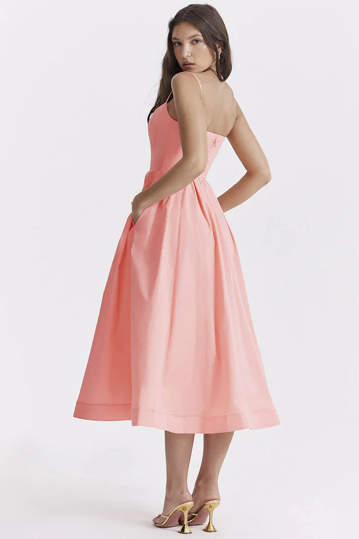 AIMEE | Korsett-Midikleid