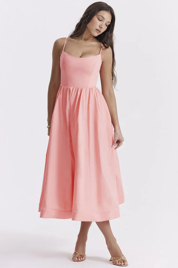 AIMEE | Korsett-Midikleid