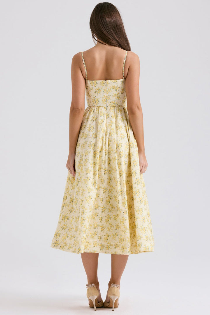 AIMEE | Korsett-Midikleid