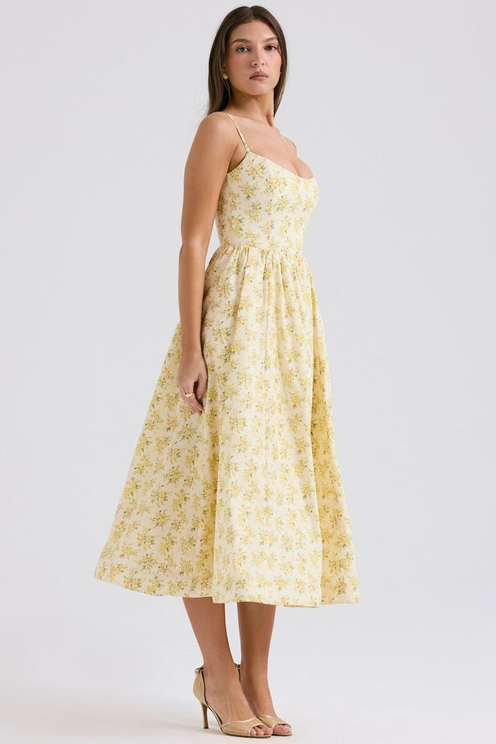 AIMEE | Korsett-Midikleid