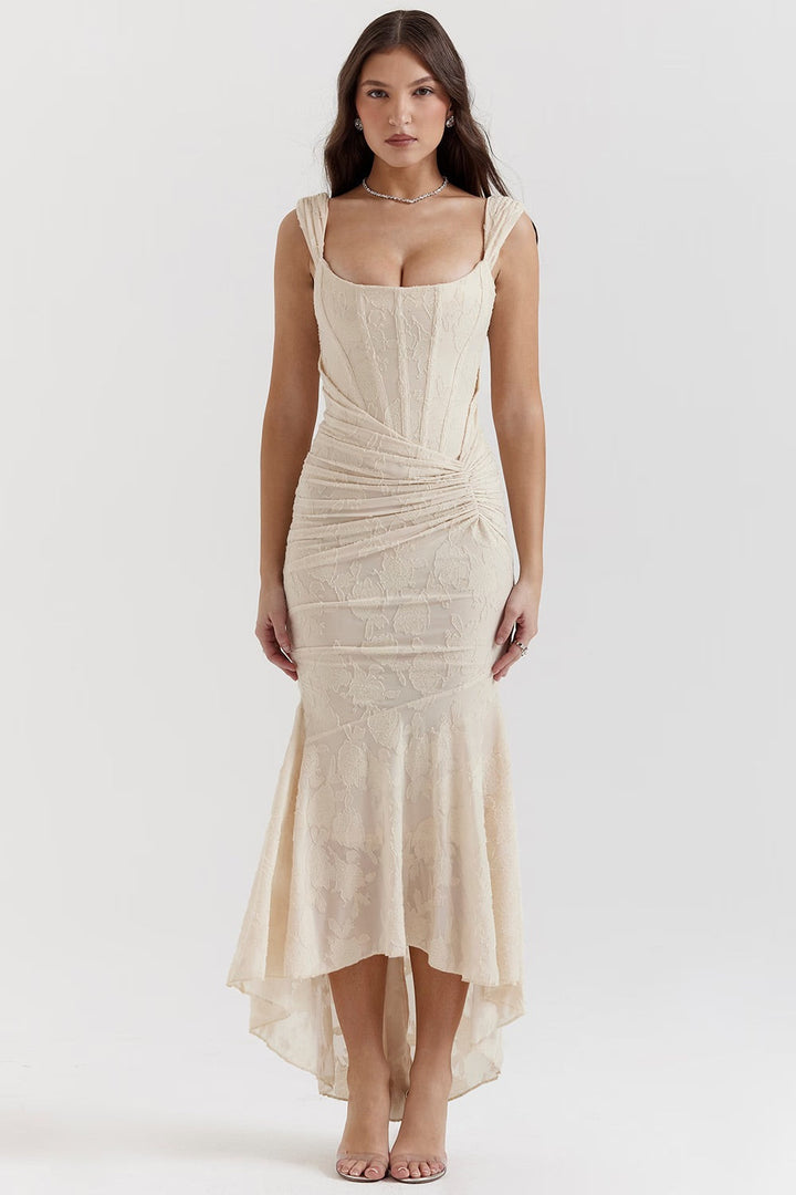 Zara | Florales Maxikleid