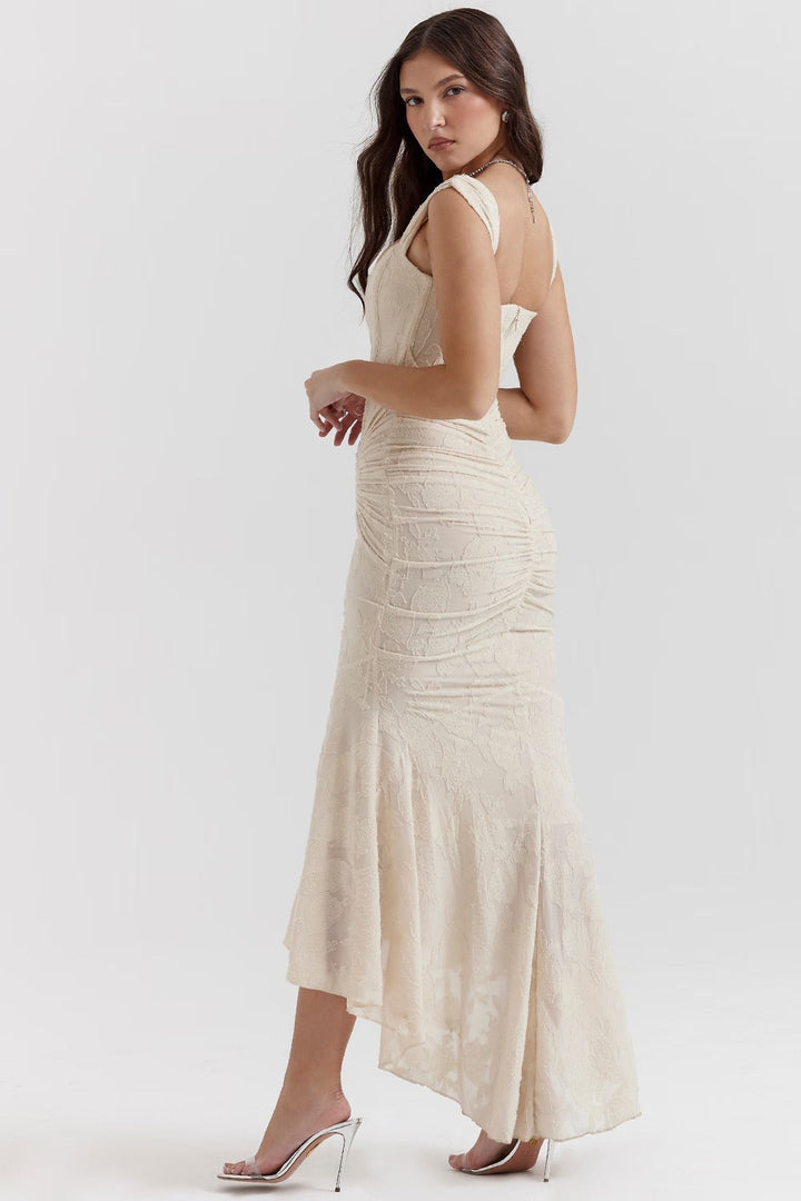 Zara | Florales Maxikleid