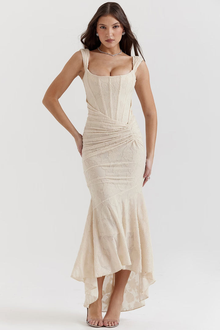 Zara | Florales Maxikleid