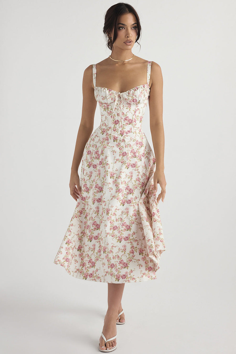 Venura spring midi dress