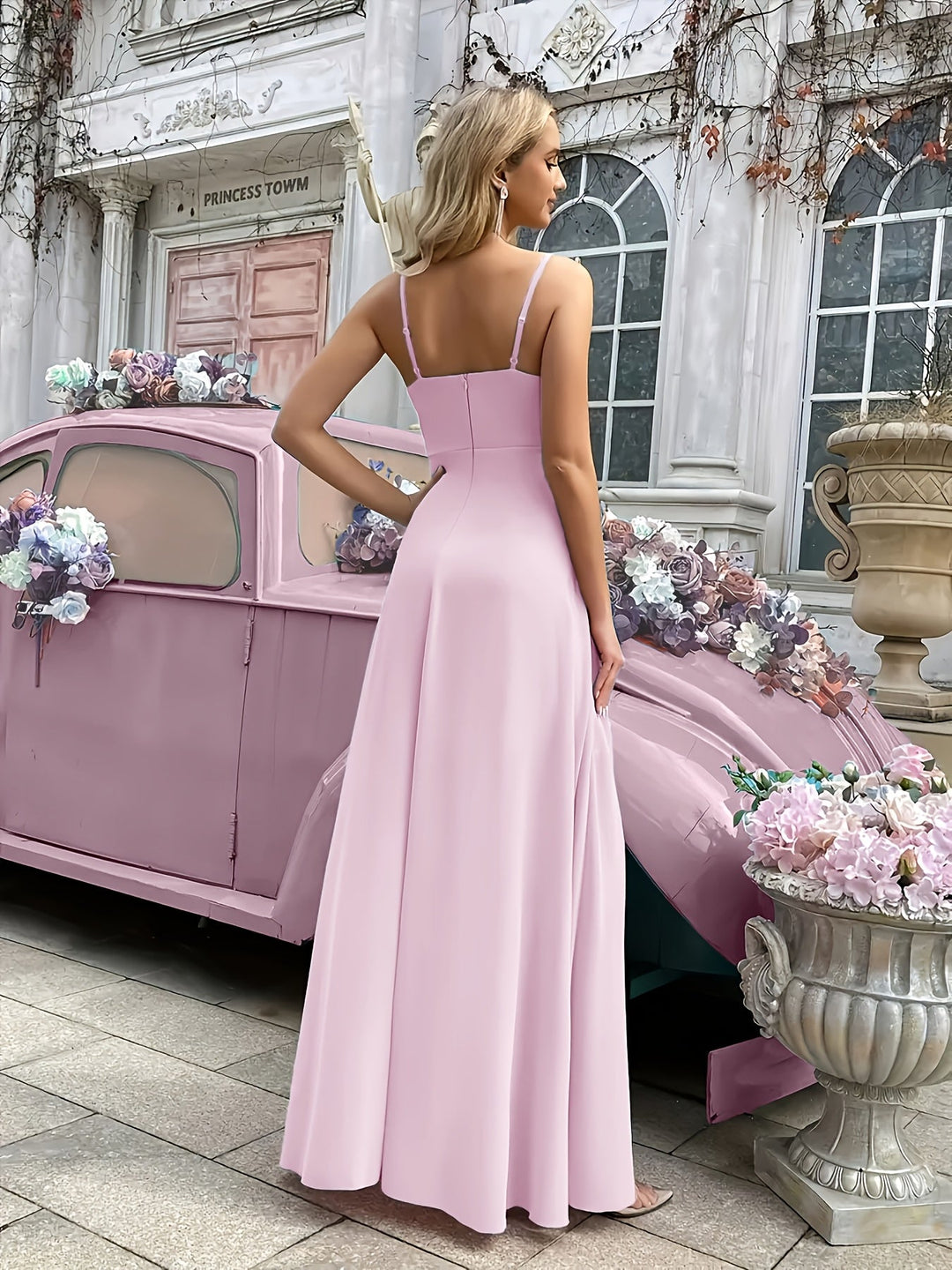 Isla | Ein-Schulter-Kleid mit Raffungen