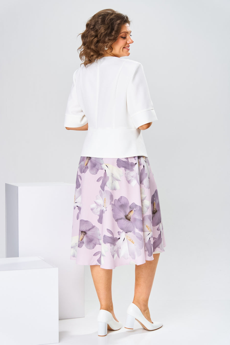 Logan Cotton-Silk Everyday Dress