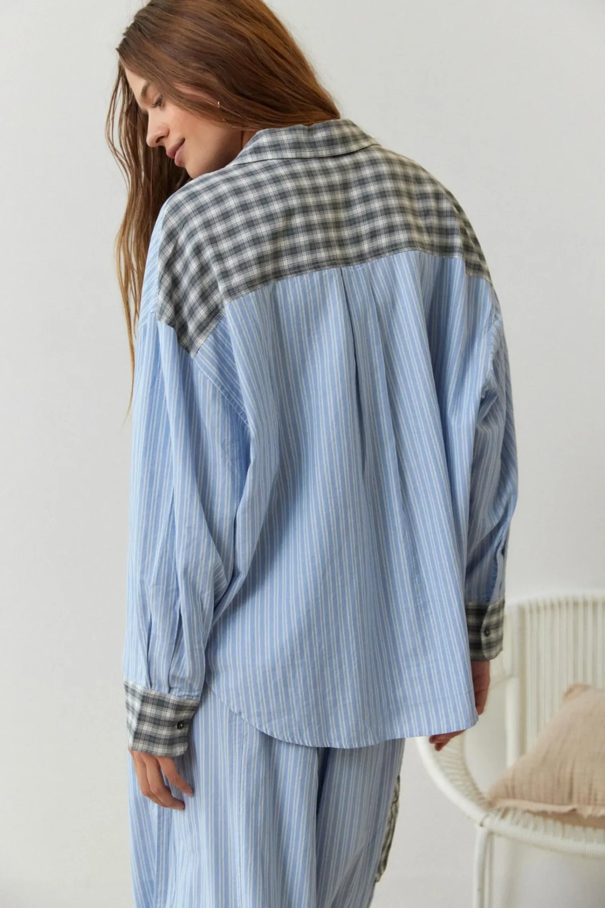Payton Traumhafter Pyjama-Set - Blau
