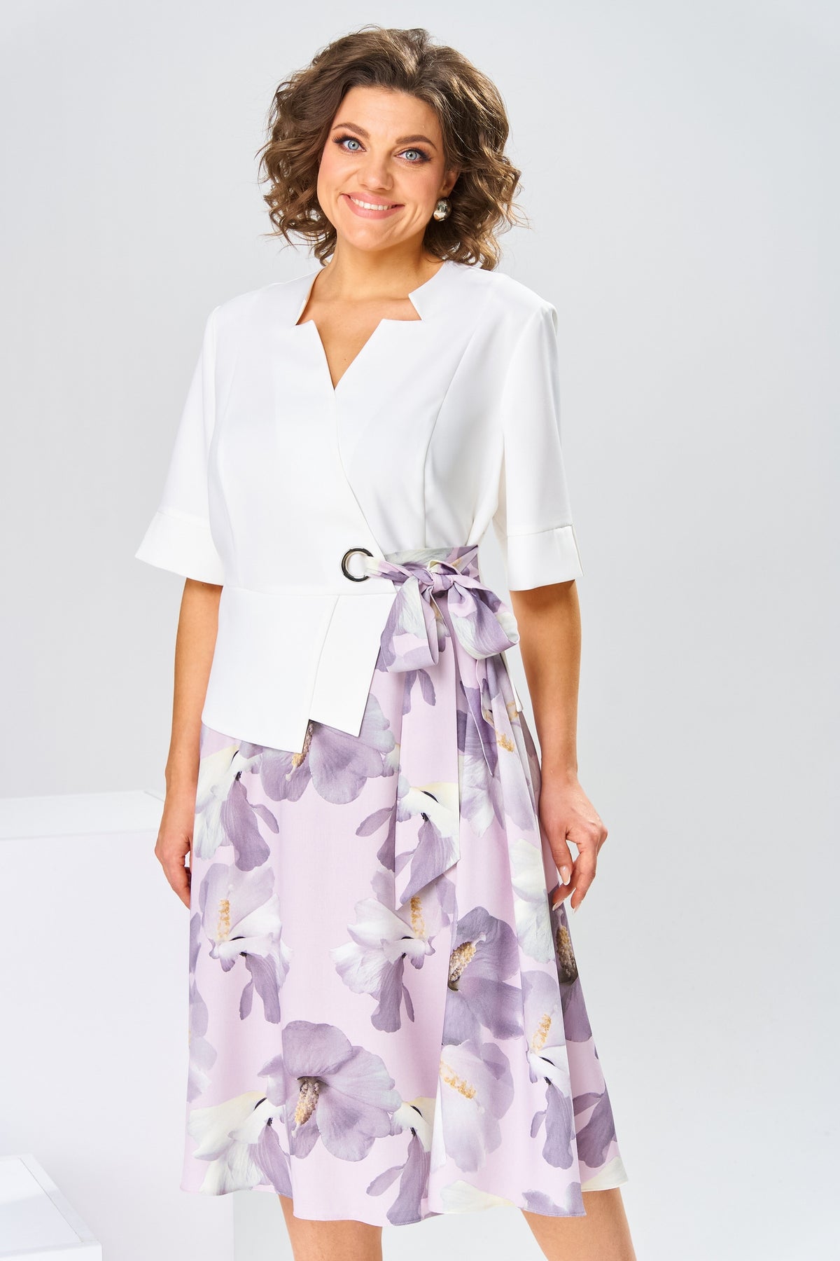 Logan™ | Premium Kleid aus Baumwolle und Seide