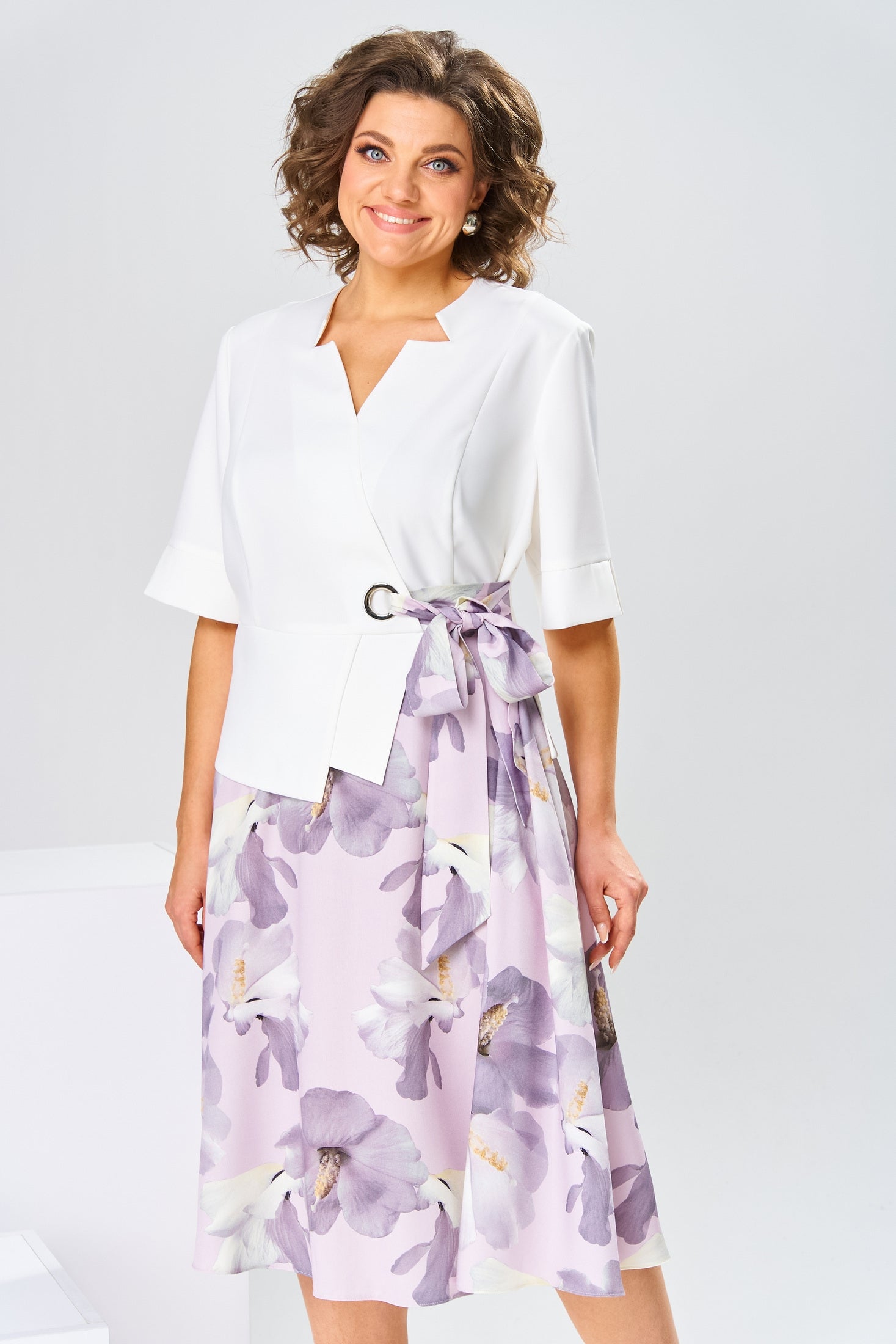 Logan™ | Premium Kleid aus Baumwolle und Seide