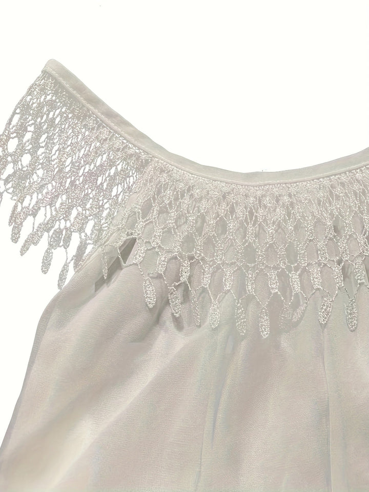 Seraphina | Boho-Spitzenkleid in großen Größen