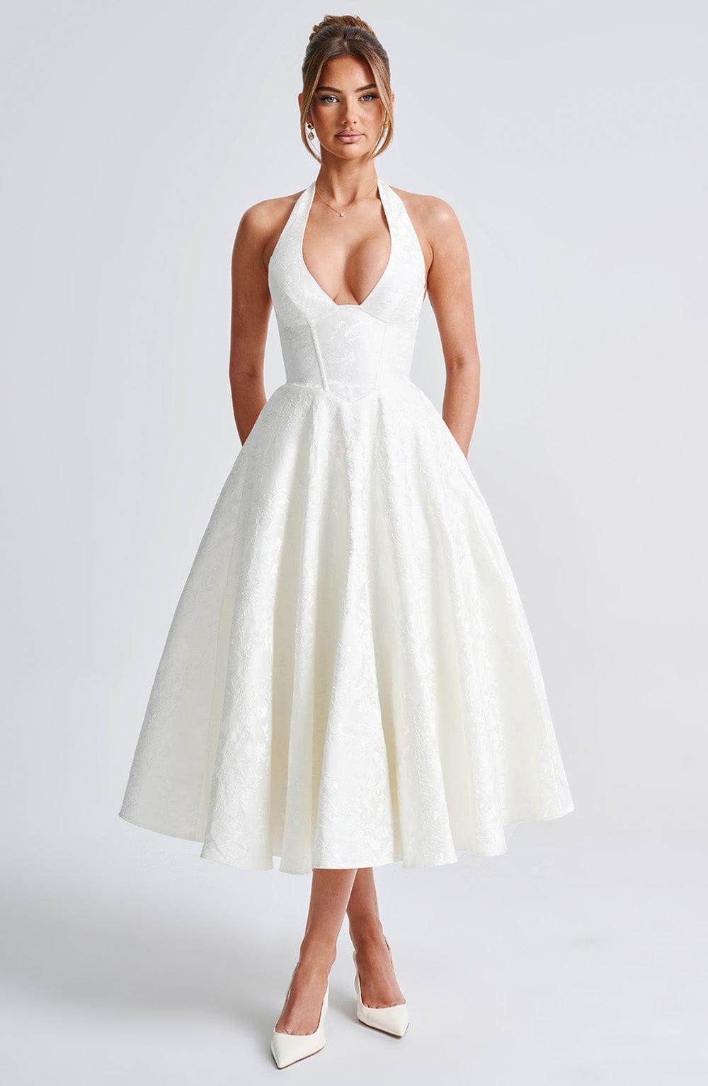 Catalina | Romantisches Midikleid