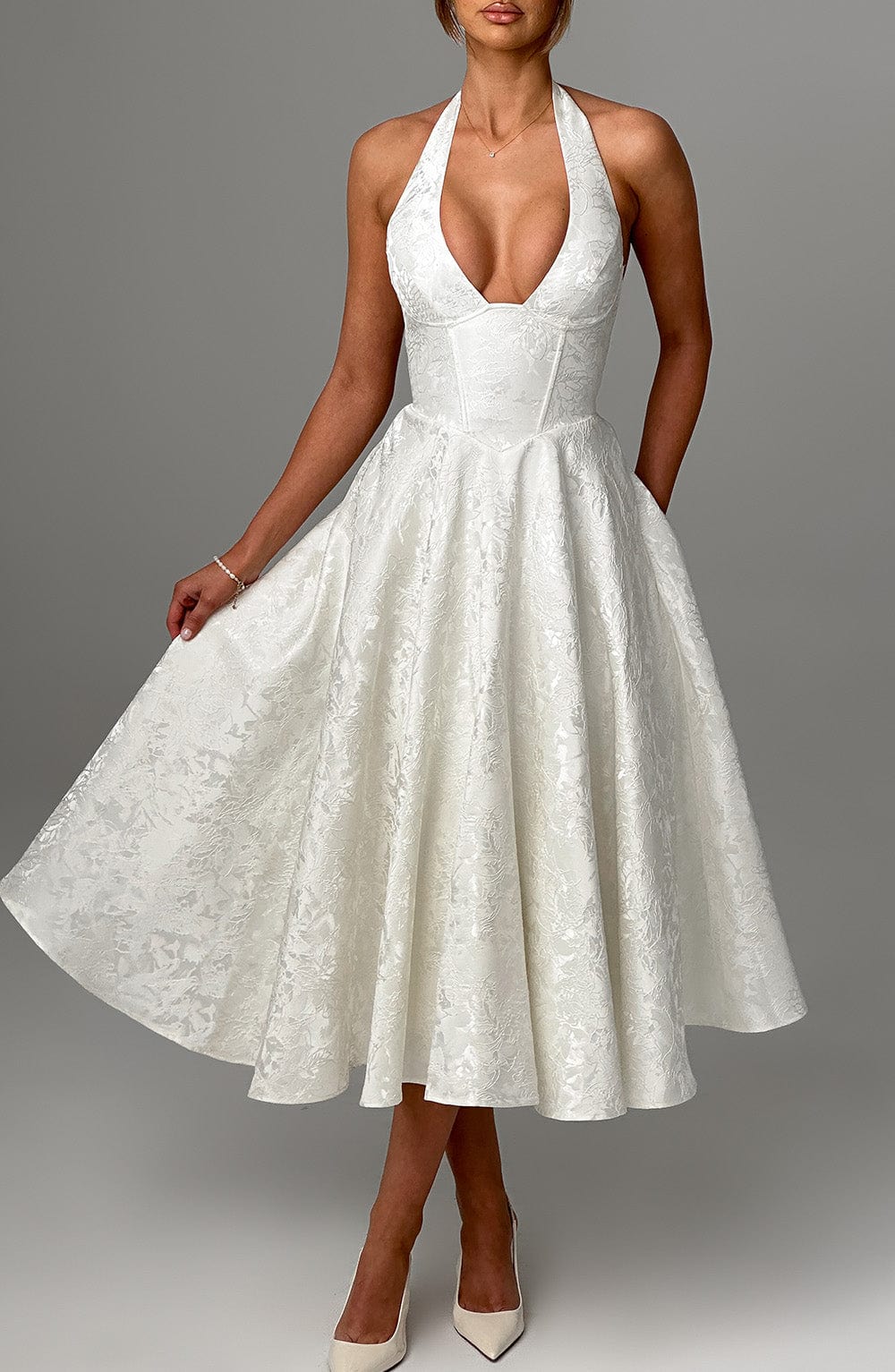 Catalina | Romantisches Midikleid