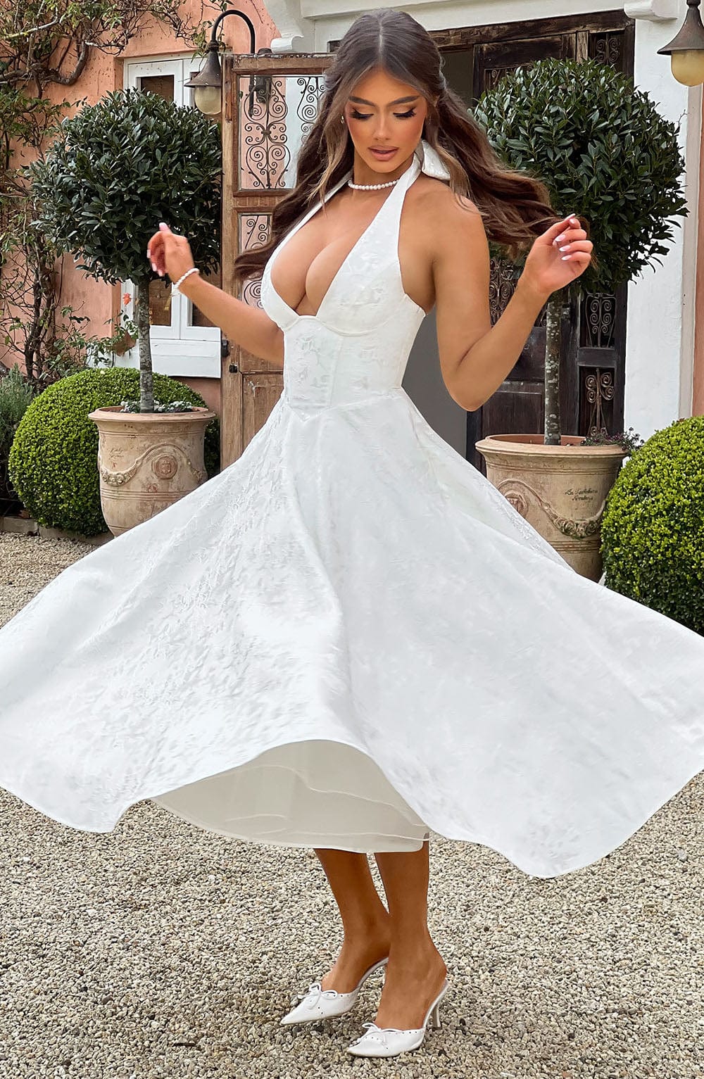 Catalina | Romantisches Midikleid