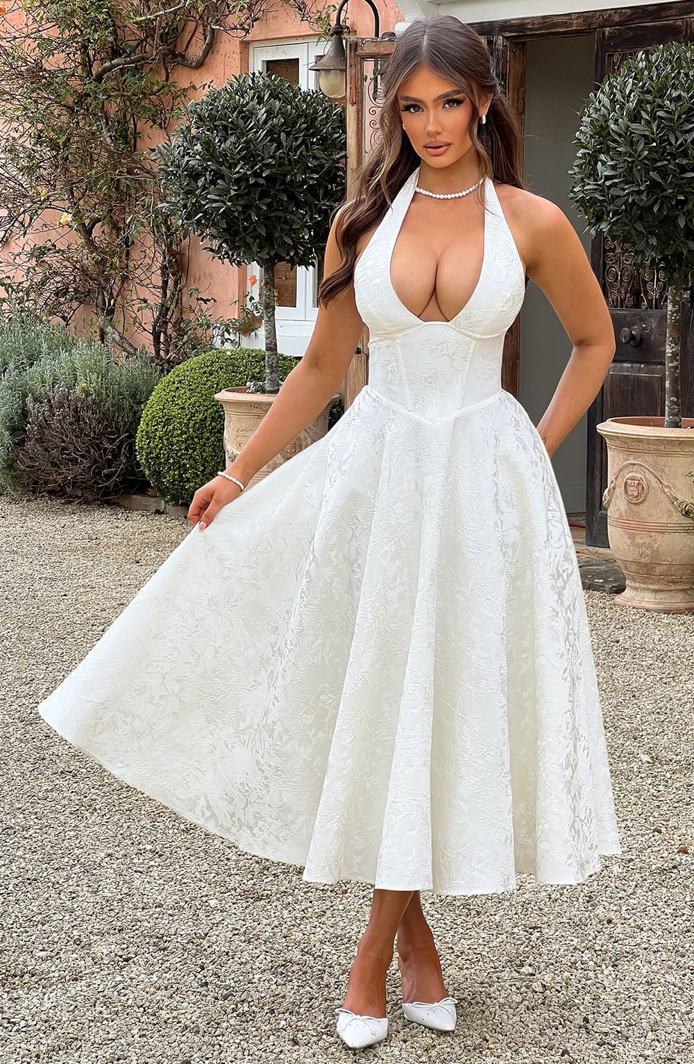 Catalina | Romantisches Midikleid