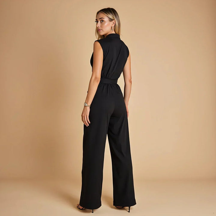 Ava™ | Raffinierter Jumpsuit mit Gürtel