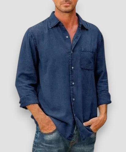 Elias Long-Sleeve Shirt for the Modern Man