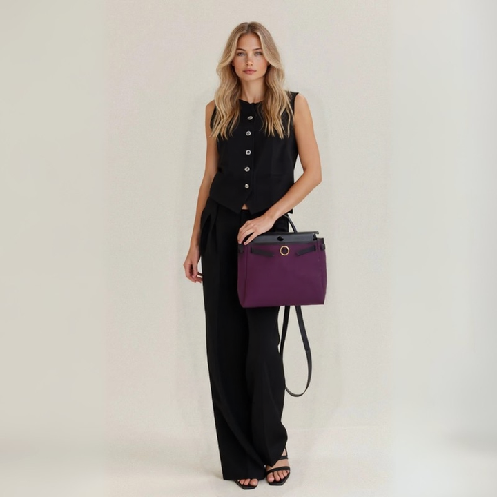 Calista | Entspanntes Leinen-Zweiteiler-Set