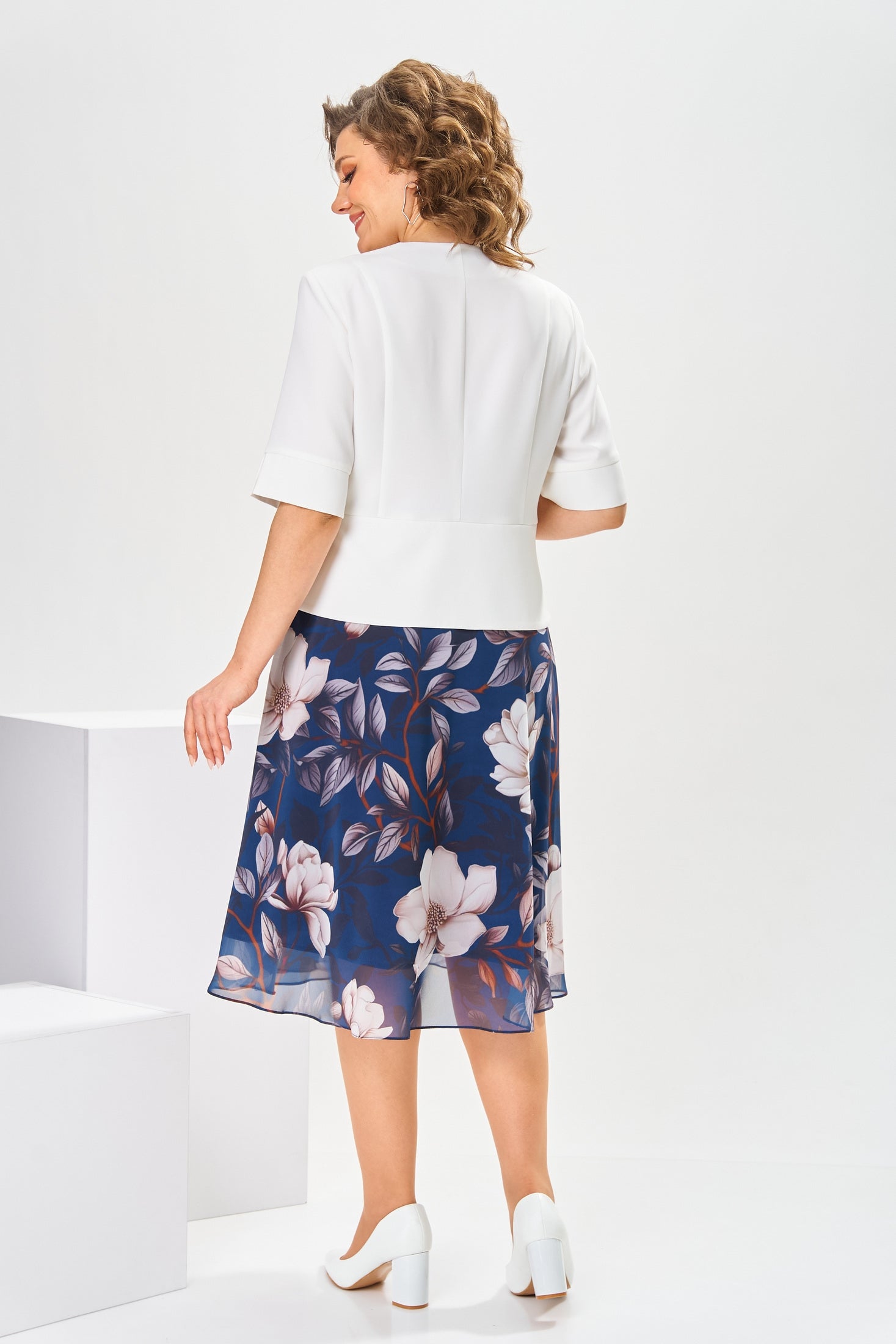 Logan™ | Premium Kleid aus Baumwolle und Seide